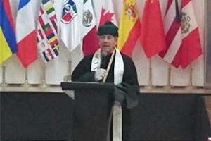 Académico recibe Doctorado Honoris Causa por la Universidad Euro Hispanoamericana de México