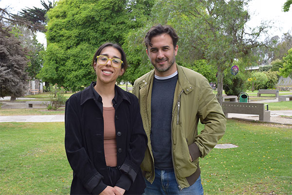 Fernanda Ubilla y Dr. Pablo Andrada. Image