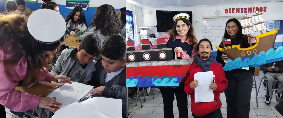Futuros profesores de Historia y Geografía formados en la USerena realizaron salida pedagógica con foco en el patrimonio cultural y en el uso de TICs en el aula