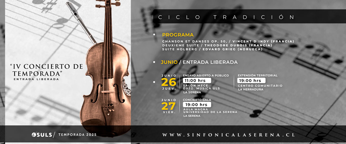 Familia de cuerdas y vientos OSULS se despiden del ciclo ‘tradición’ con desafiante concierto europeo 