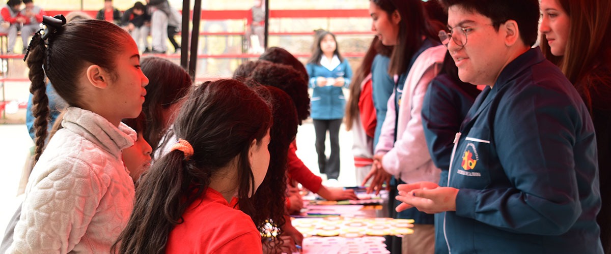 Estudiantes de Pedagogía realizaron actividades interactivas en Colegio Japón 