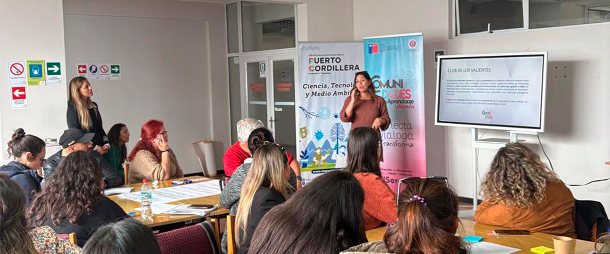 Proyecto Comunidades de Aprendizaje ULS fortalece formación en convivencia escolar en SLEP Puerto Cordillera