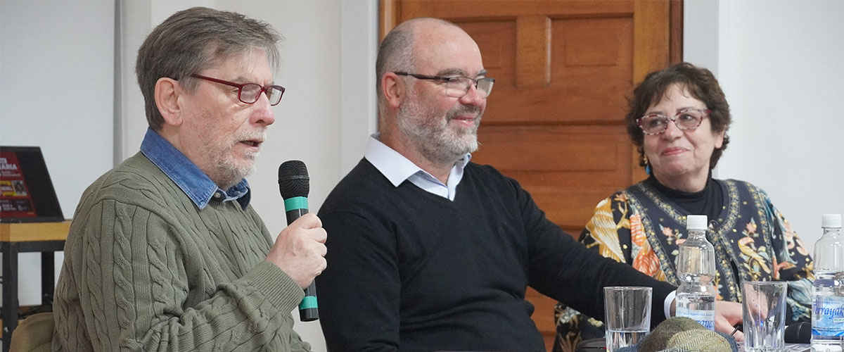 Jornada Literaria 2025 estuvo marcada por la presencia de los poetas serenenses Teresa Calderón y Tomás Harris 