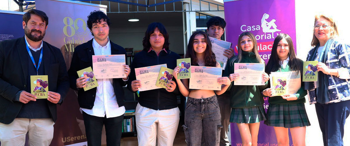 Ganadores de concurso “Imaginando a Lucila” publican sus obras en Antología Literaria