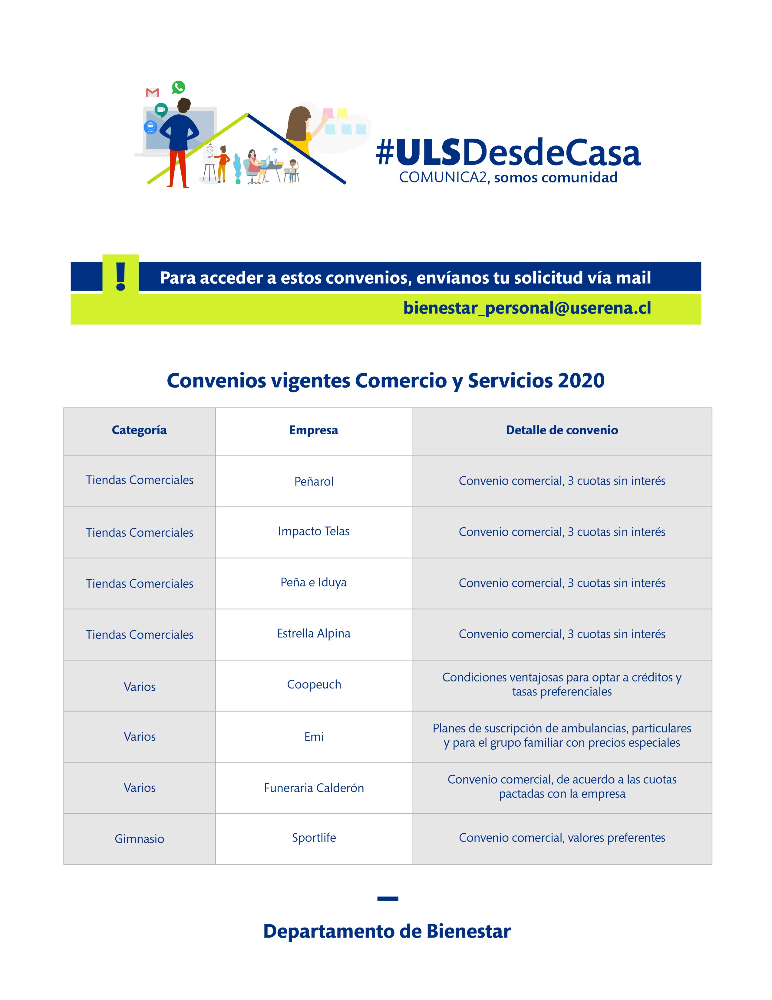 convenio comercios y servicios
