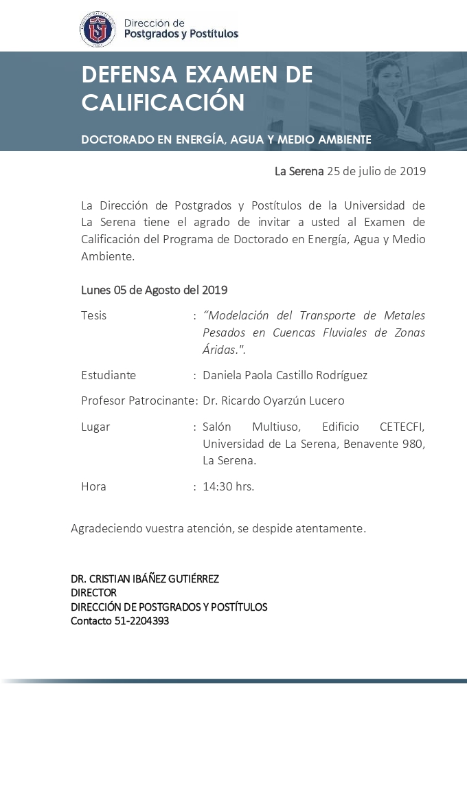 defensa de Examen de Calificación doct Energìa Agua y MA daniela Castillo