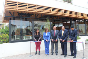 Campus Enrique Molina Garmendia ya cuenta con nueva terraza techada para sus estudiantes