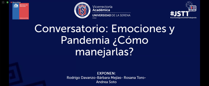 Conversatorio emociones y pandemia