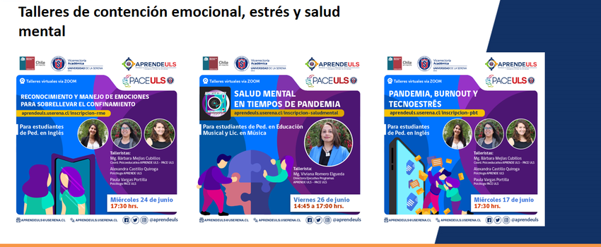 APRENDE ULS realiza talleres para estudiantes de la Escuela de Ingeniería Civil para manejar el estrés y la ansiedad