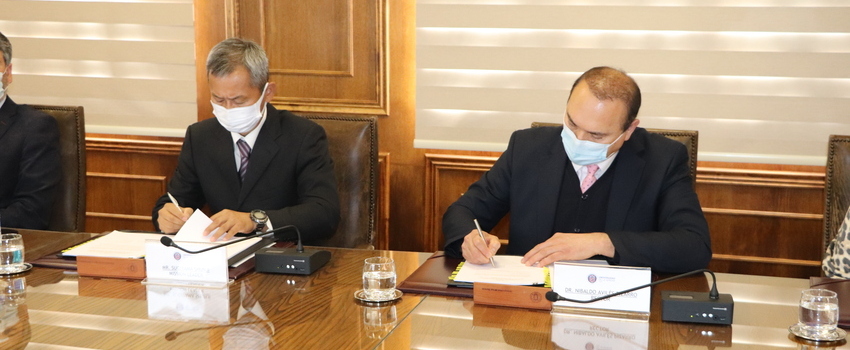 ULS firma preacuerdo de ejecución del proyecto para la recuperación de bioproductos de la pesca y acuicultura sustentable 