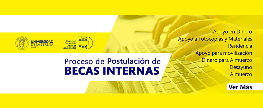 Inicio de proceso de postulación a becas internas para el segundo semestre 2022