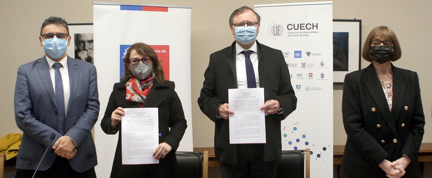 Ministerio de Minería y CUECH firman convenio para desarrollar política integral en torno al litio 