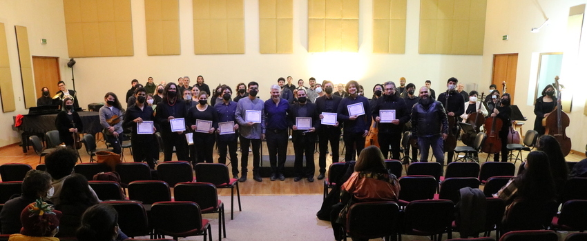 La Serena vuelve a coronarse como cuna de la música tras exitoso Curso Internacional de Dirección Orquestal 