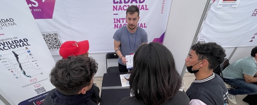Programa de Movilidad Nacional Estudiantil perteneciente al CUECH estuvo presente en la EXPO ULS 2022 