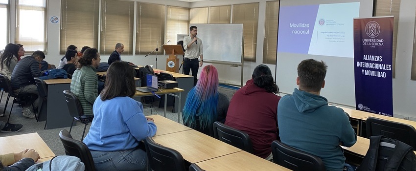Programa de Movilidad Estudiantil Nacional participó en charla para estudiantes de ingeniería ULS 
