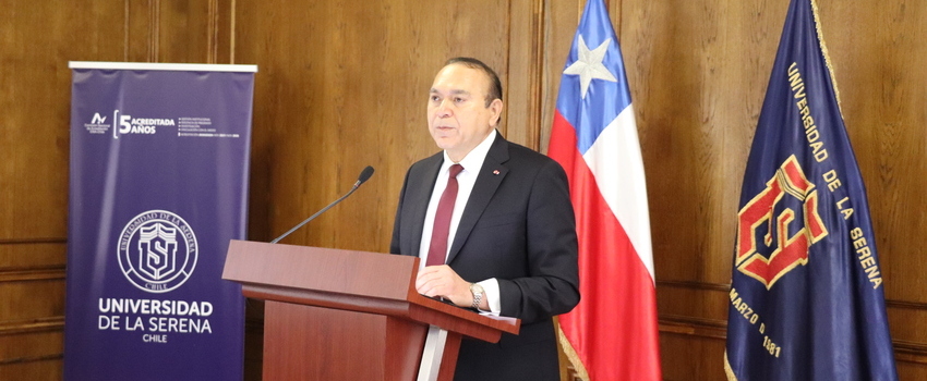 Rector ULS entrega cuenta pública de la gestión 2022 