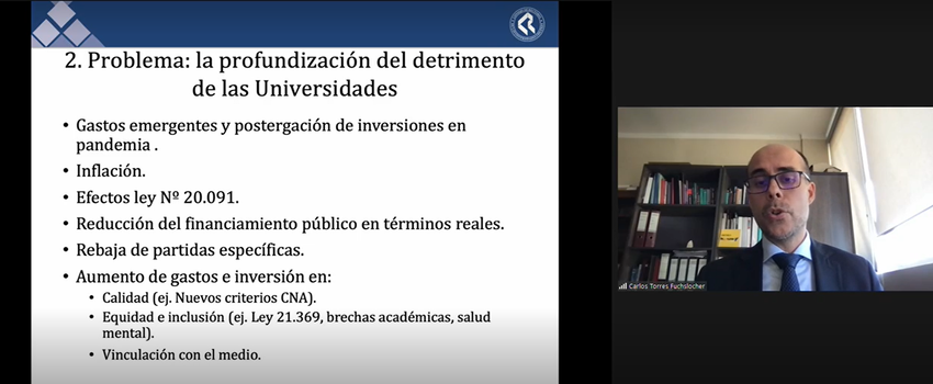 CRUCH realiza propuestas a la Ley de Presupuesto 2023 para garantizar la sustentabilidad de las universidades 