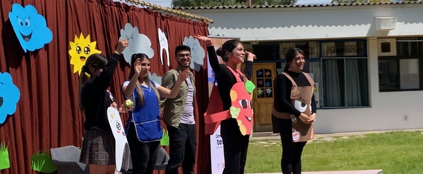 Estudiantes de Odontología ULS crean y presentan dos obras de teatro en jardín infantil 
