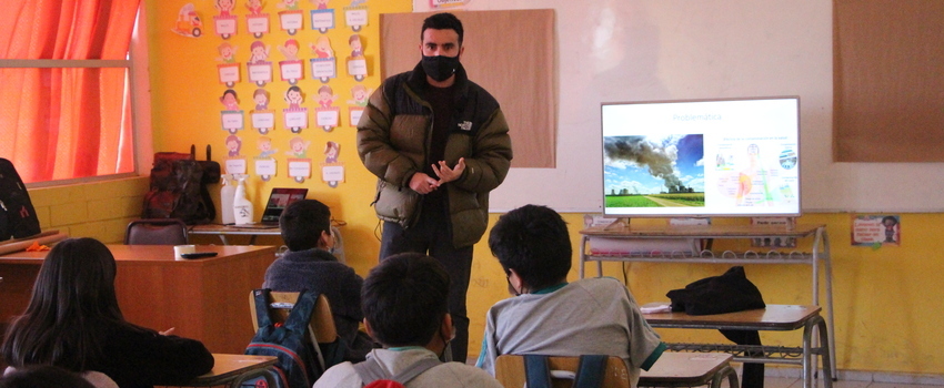 Escuela de Huatulame y Conecta ULS trabajan proyecto mediante Enfoque STEAM, Metodologías ABP y Design Thinking 