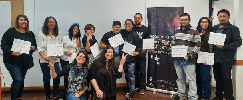 Academia Comunitaria de Astronomía cierra su temporada y finaliza su primer ciclo de encuentros 