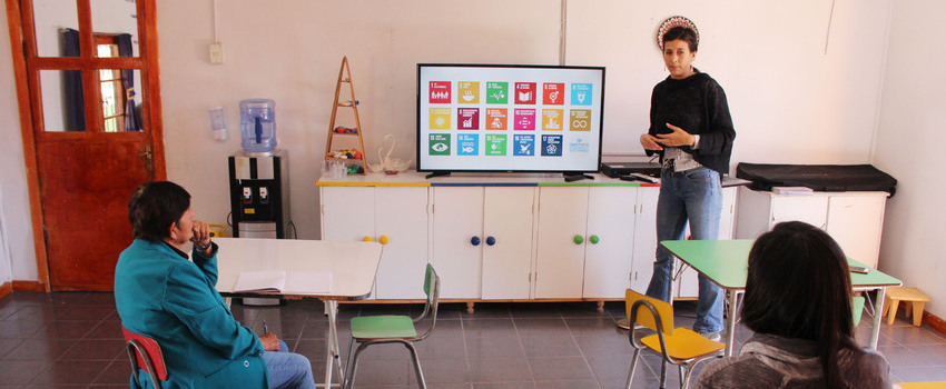 Conecta ULS llevó a cabo una nueva jornada de trabajo en terreno en la escuela unidocente “El Rincón de Las Chilcas” de Combarbalá 