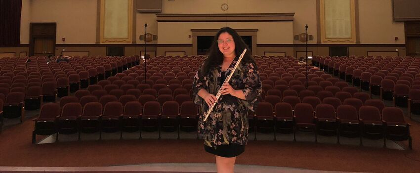 Alumna de Pedagogía en Educación Musical participa de “Summer Festival” en Estados Unidos