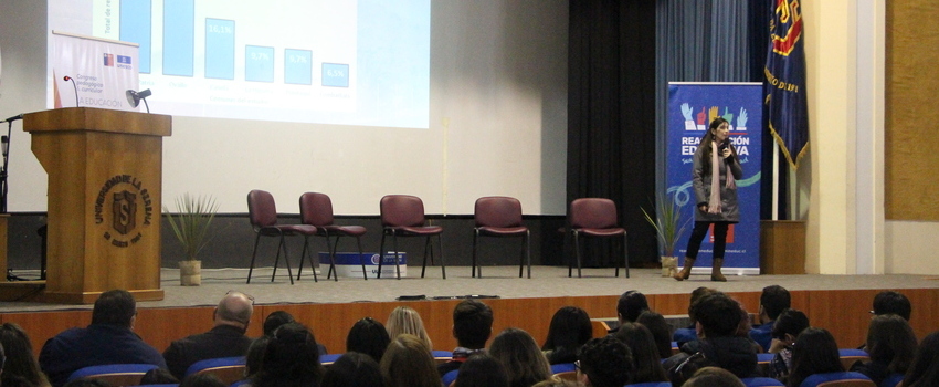 Docentes de Conecta ULS expusieron en el “Congreso Pedagógico y Curricular: La educación es el tema” del Mineduc