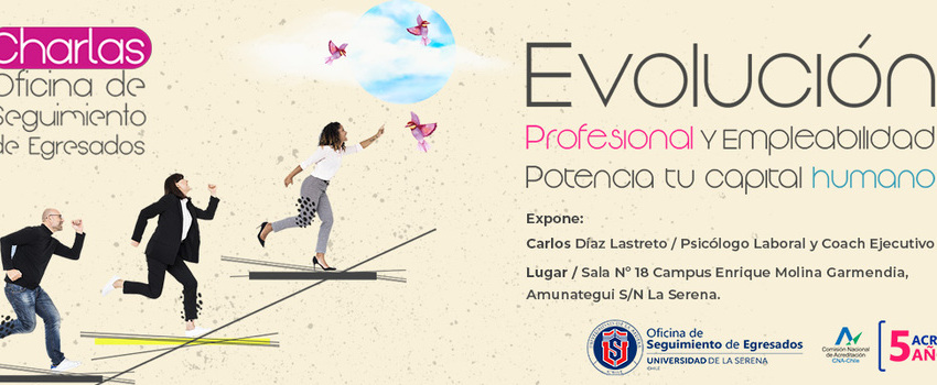 Coach experto en desarrollo profesional impartirá charla sobre la evolución y desarrollo en el mundo laboral