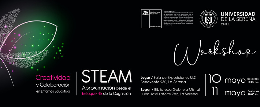 Conecta ULS invita a estudiantes y docentes a participar Workshop “Creatividad y colaboración en entornos educativos STEAM” 