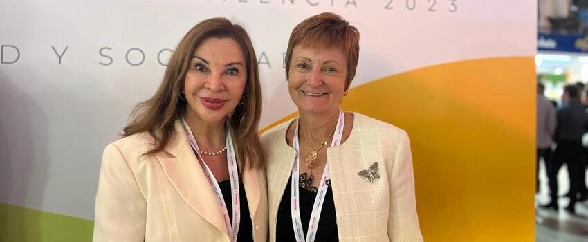 Dra. Luperfina Rojas se reúne con Rectora de la Universidad de Valencia para fortalecer lazos institucionales 
