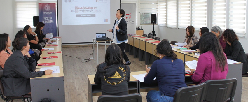 “Núcleo de Mujeres” crea plan de trabajo para fomentar el ingreso y participación femenina en la Facultad de Ingeniería 