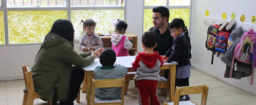 Conecta ULS retoma las jornadas de trabajo junto al Jardín Infantil “Sirenita” en Caleta Los Hornos 