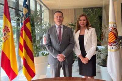 Encuentro con el Rector de la Universidad Politécnica de Valencia, Dr. José Capilla Romá Image