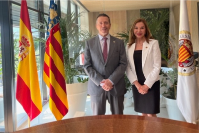 Encuentro con el Rector de la Universidad Politécnica de Valencia, Dr. José Capilla Romá Image