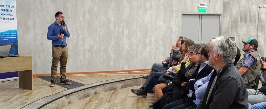 Impulsan atrapaniebla tridimensional como alternativa de recolección de agua 