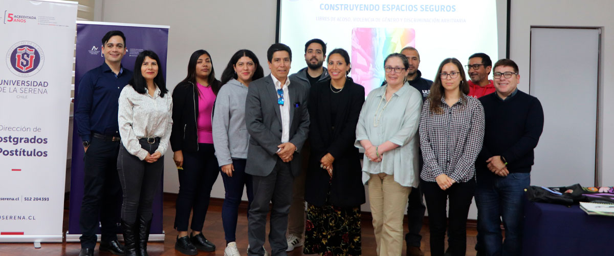 Postgrado y Departamento Ley 21.369 se reúnen en conversatorio sobre espacios seguros y libres de acoso, violencia de género y discriminación arbitraria