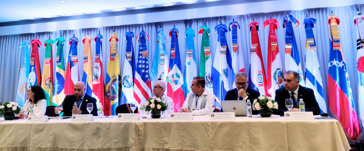 Decano de la FACSEJ participó como expositor en importante Asamblea Internacional