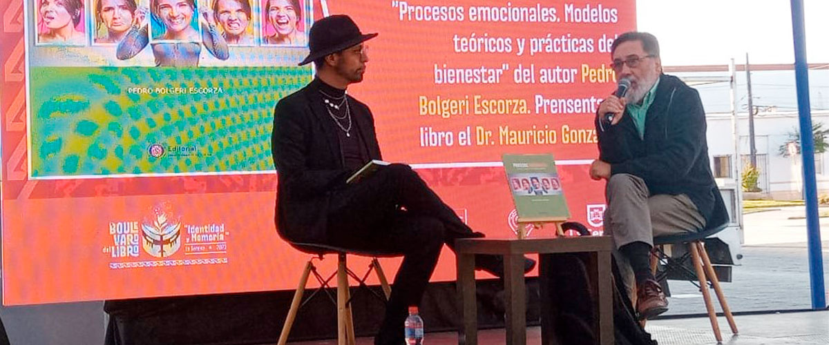 En Boulevard de La Serena: Presentan libro “Procesos Emocionales. Modelos Teóricos y prácticas del bienestar” de Pedro Bolgeri 