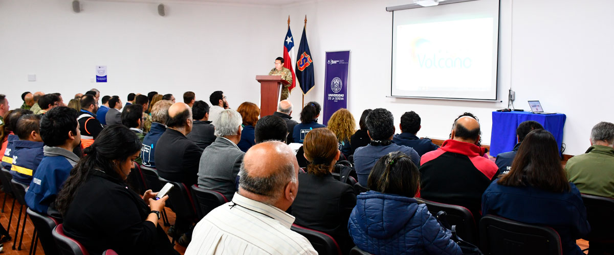 Volcano XII, a simulation exercise organized by the Chilean Army, began at the ULS