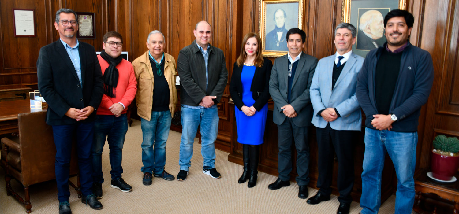 Rectora se reúne con investigador de Brasil que colabora con proyecto Fondecyt de Iniciación y LIITEC-ULS