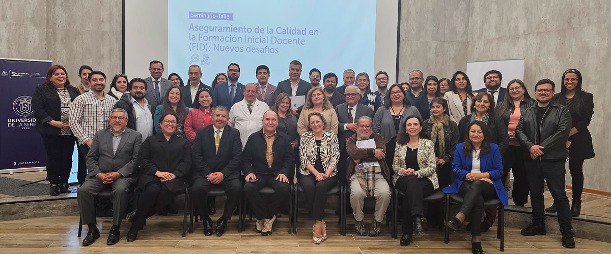 Gestores curriculares de Escuelas de Pedagogía participan en Seminario-Taller sobre aseguramiento de la calidad en la Formación Inicial Docente 