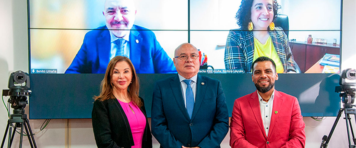 En sesión plenaria rectoras y rectores de universidades regionales despiden a sus pares Natacha Pino y Rafal Correa