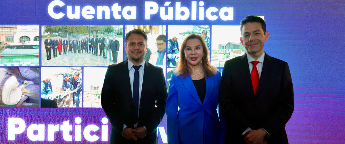 Rectora participó en la cuenta pública del gobernador Darwin Ibacache