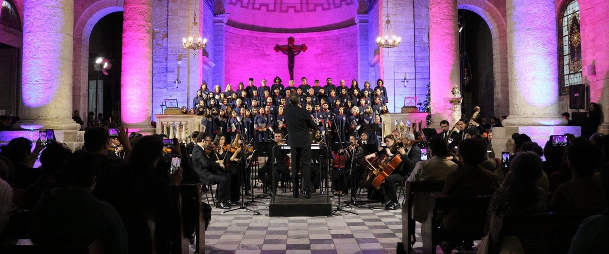 Orquesta Sinfónica finaliza sus actividades musicales del 2024 junto al Coro Sinfónico ULS con dos masivos conciertos de fin de año
