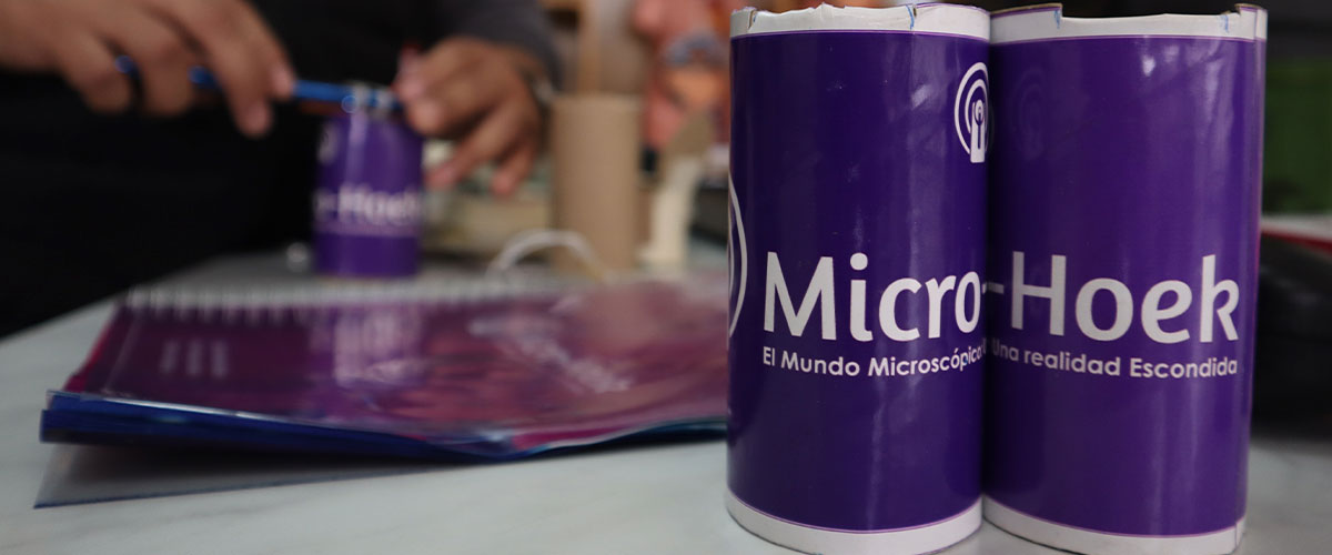 Microscopio de bajo costo creado en la USerena es propuesto para que sea incorporado al curriculum escolar