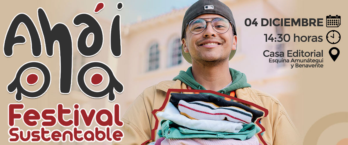 “Ahái, Festival Sustentable”: invitan a participar en evento abierto a toda la comunidad