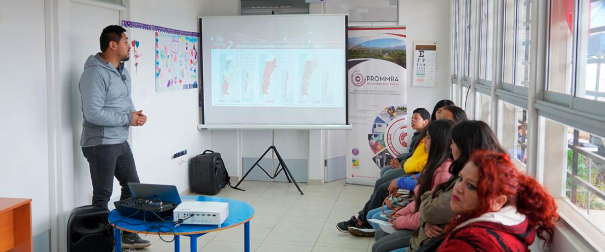 Universidad de La Serena promueve el cuidado del agua en comunidad de Las Cardas