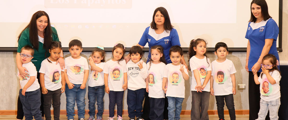 Párvulos del Jardín Infantil Los Papayitos participaron en emotiva ceremonia de egreso
