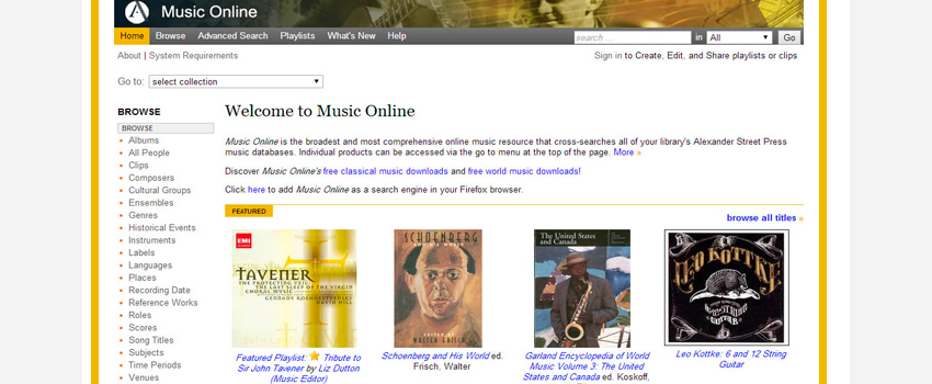 music online